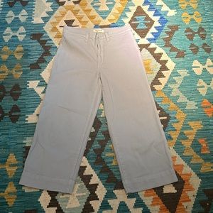 Madewell Slim Emmett Wide Leg Crop